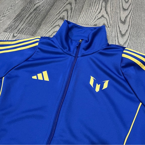 Adidas Men’s Football Tiro 24 Messi Street Blue Jacket BNWT M - Picture 4 of 9